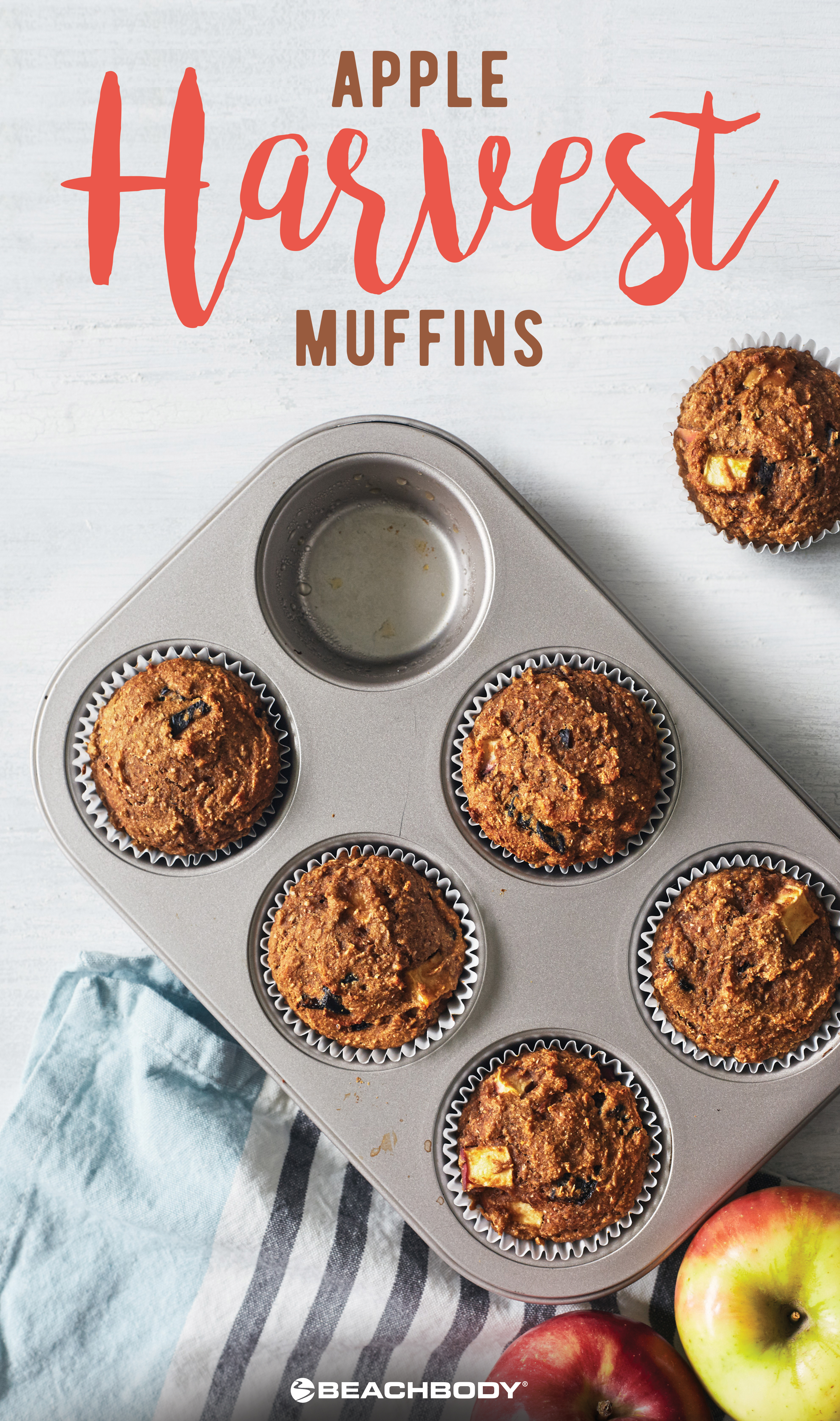 Apple Harvest Muffins, apple muffins recipe, healthy muffins