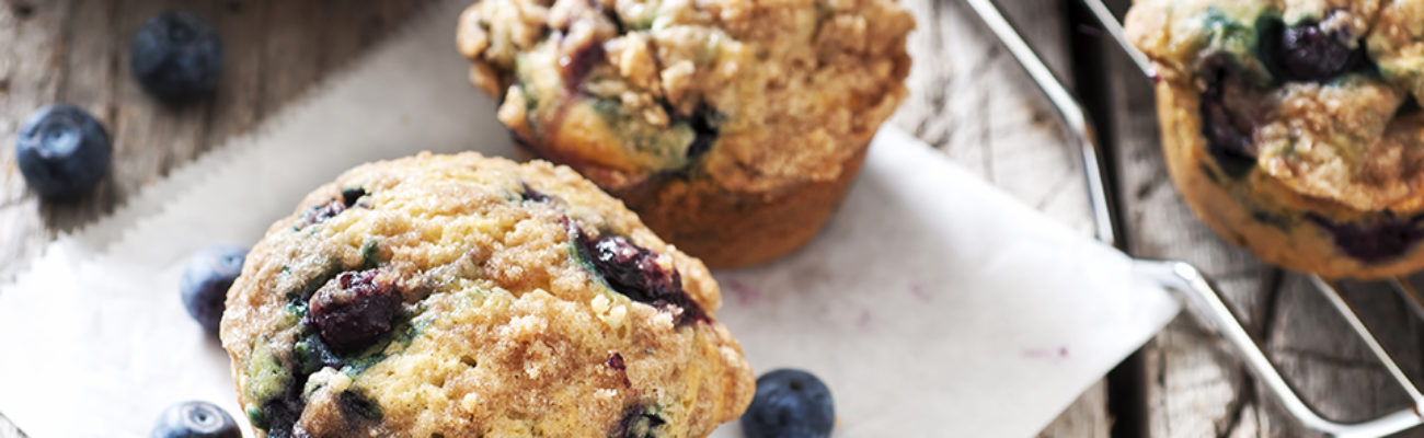 Blueberry muffin recipe