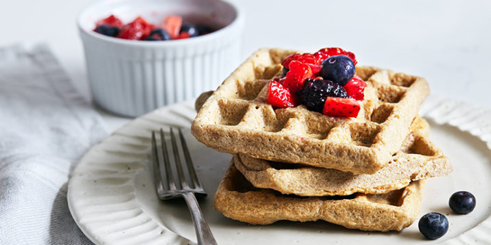 Cashew and Oat Gluten-Free Waffles | BODi