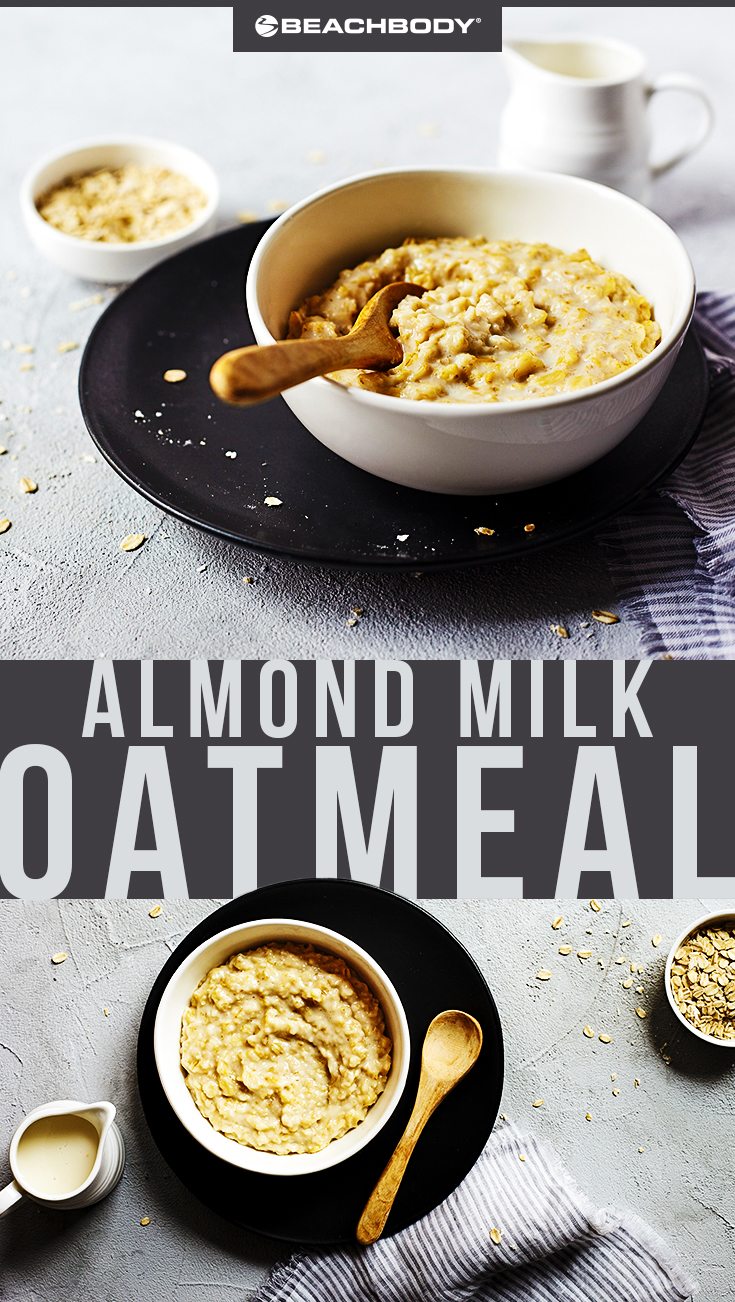 Almond Milk Oatmeal recipe