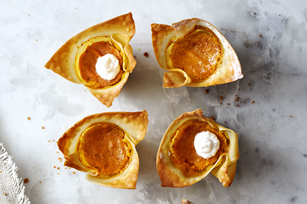 Mini Pumpkin Pie Cups