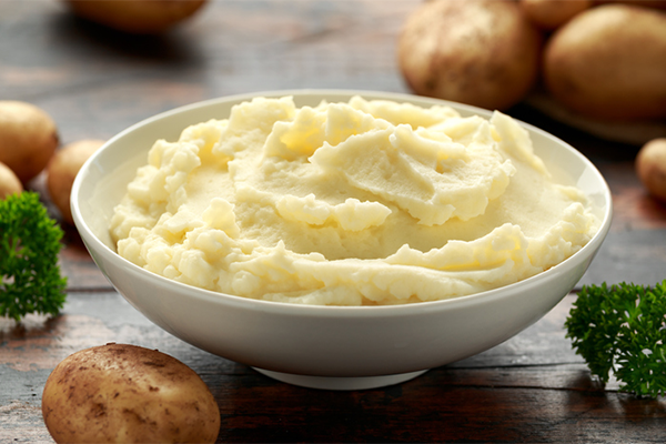 bowl of mashed potatoes | Holiday Food Calories