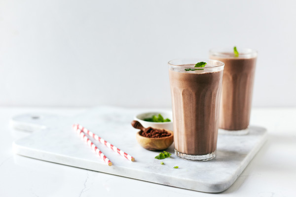 chocolate mint smoothie