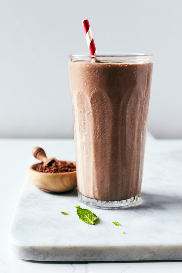 chocolate mint smoothie