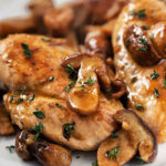 Chicken Breast with Sauteed Mushrooms