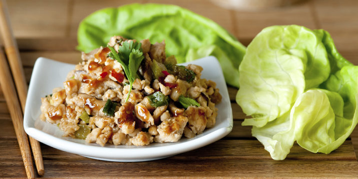 Turkey and Lettuce Wraps