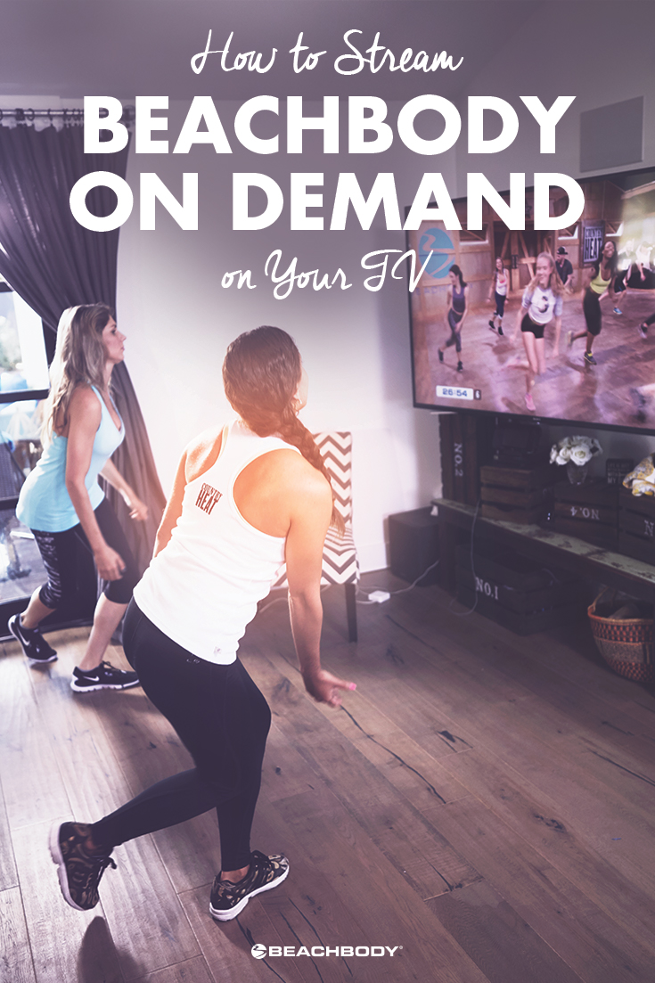 Exercises at home is easy. Just streamline workouts with Beachbody on Demand! 