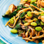 Peanut Chicken with Soba Noodles