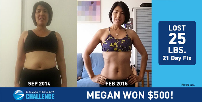21 Day Fix Results: Meg Lost 25 Pounds!