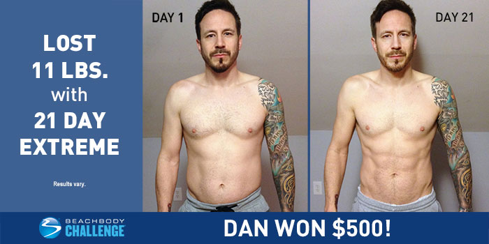 21 Day Fix EXTREME Results: Dan Lost 11 Pounds in 21 Days