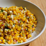 gilled corn salad