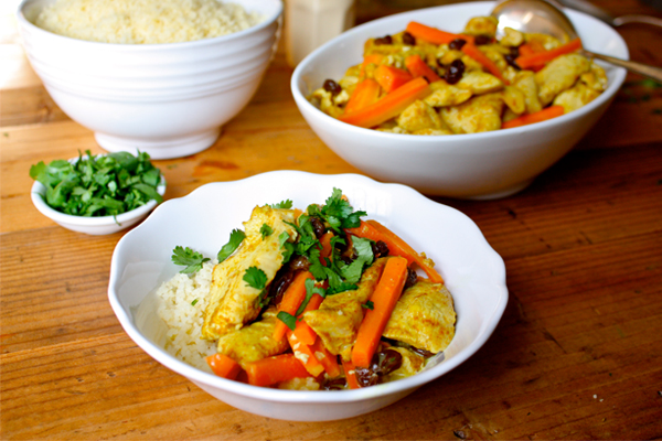 Curried Chicken with Couscous