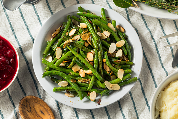 green beans | how to freeze thanksgiving leftovers