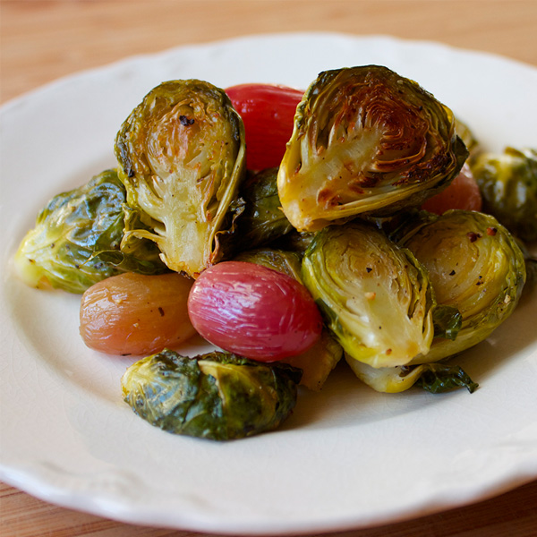 Brussels-Sprouts-with-Roasted-Grapes