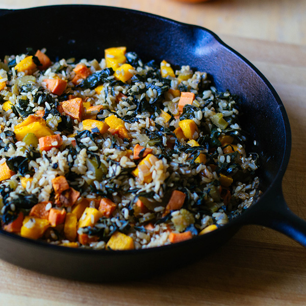 Roasted-Pumpkin,-Sweet-Potato,-and-Brown-Rice-Pilaf