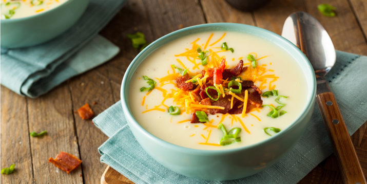 Baked Potato Soup - The Beach House Kitchen