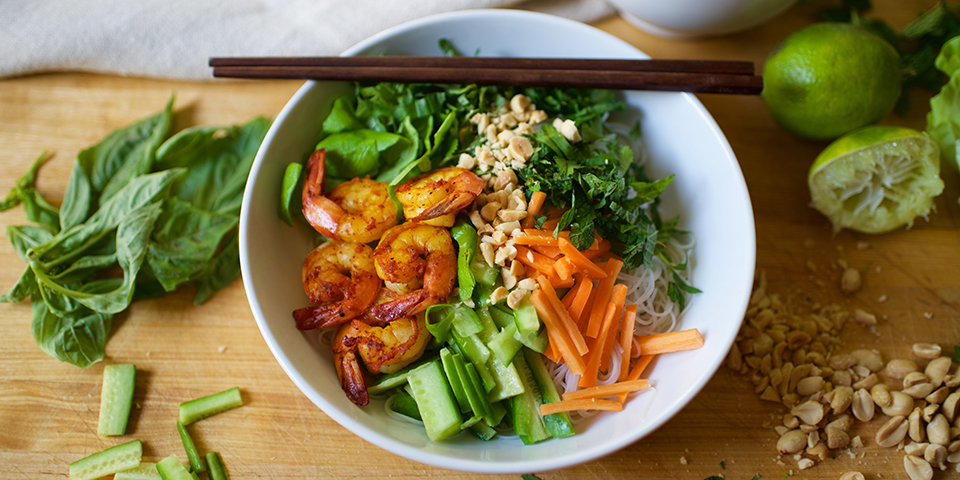 Shrimp Noodle Bowl Recipe | BODi