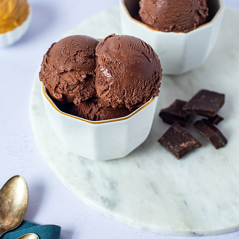 Chocolate Peanut Butter Shakeology Ice Cream-image