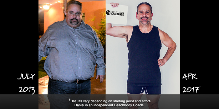 Beachbody Results: Daniel Lost Over 180 Pounds and Won $1,000!