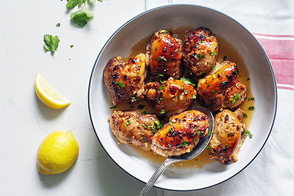 Lemon-Garlic-Chicken-Thighs