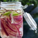 quick pickled red onions