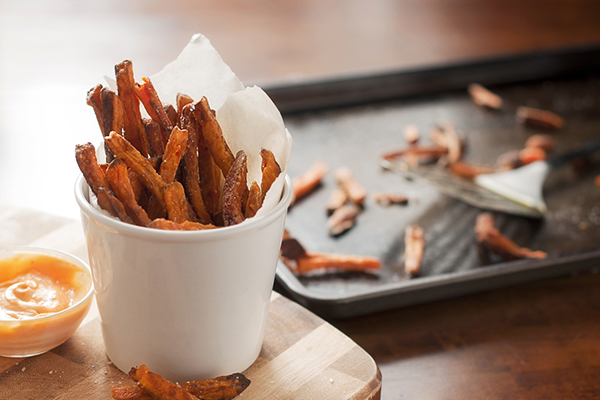 Healthy Snacks for Kids, baked sweet potato fries healthy snacks