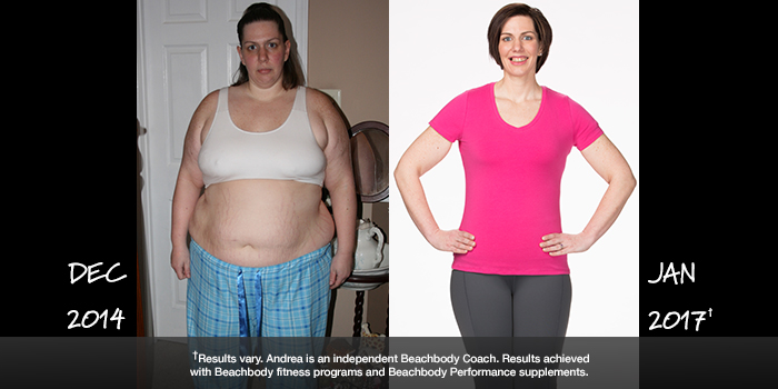Beachbody Results: Andrea Lost 165 Pounds and Won $6,000!