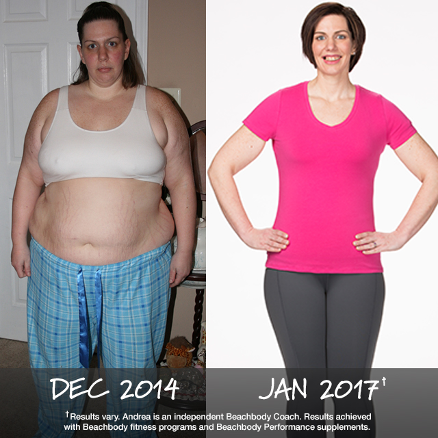 Beachbody Results: Andrea Lost 165 Pounds and Won $6,000!