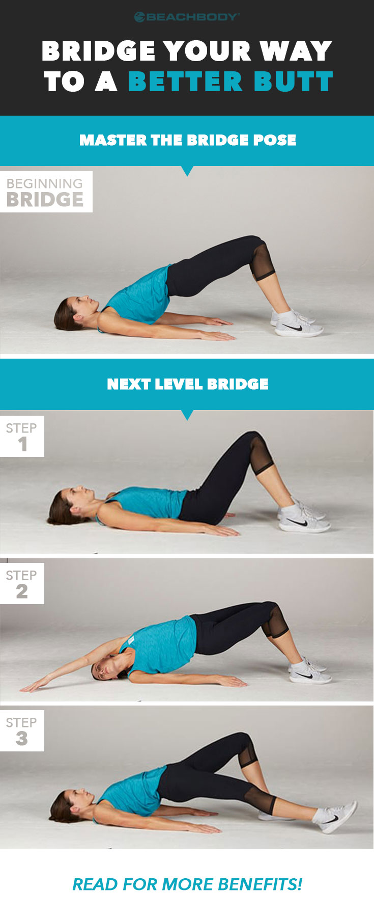 Never heard of a bridge exercise? Already a master? Read on to learn the basics, plus discover more challenging bridge exercise variations and their benefits.