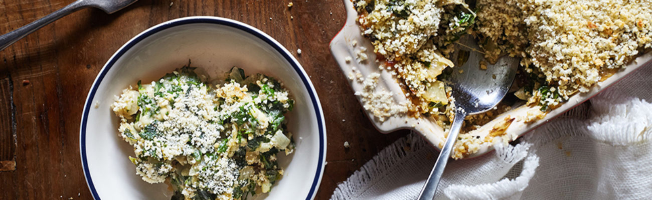 Collard Greens Au Gratin