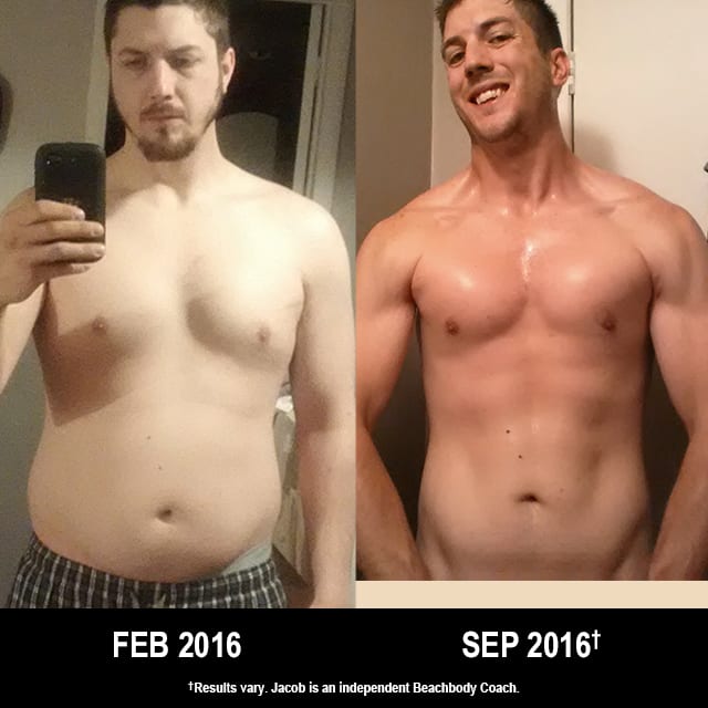 Beachbody Results: Jacob Lost 19 Pounds and Won $500!