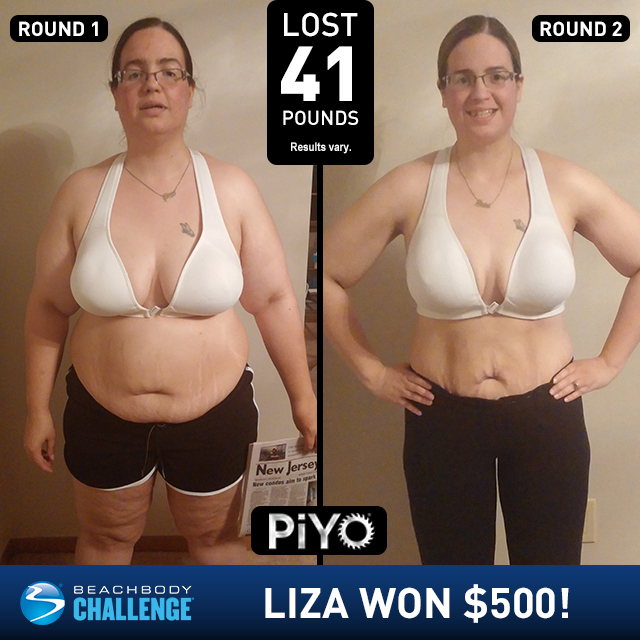 PiYo Results Women