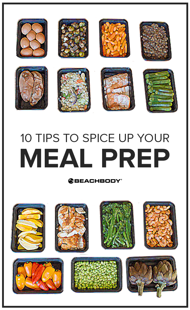 Getting bored of your meal prep? Check out these 10 tips to meal prep your week to success! Meal planning // 21 Day Fix // Healthy Eating // Beachbody // Beachbody Blog