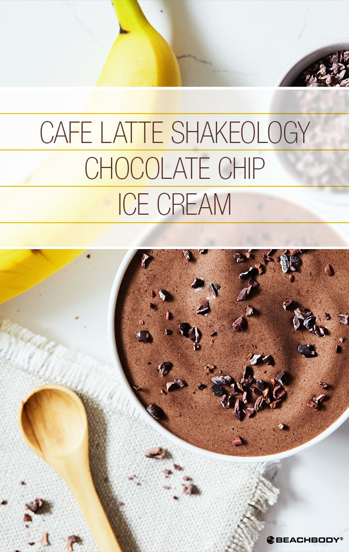 Cafe Latte Shakeology Chocolate Chip Ice Cream Recipe | BeachbodyBlog.com