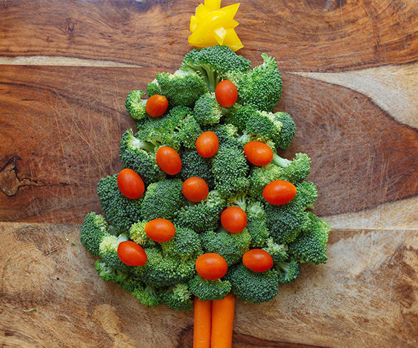 Christmas Tree Crudite