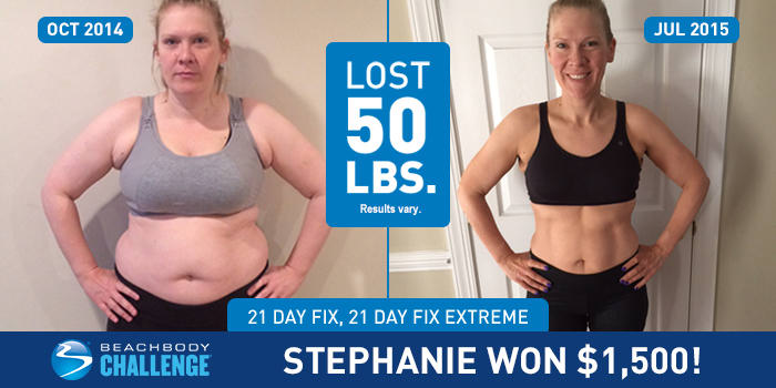 21 Day Fix Results: Cancer Survivor and Mom of Two Loses 50 Pounds, Wins $500