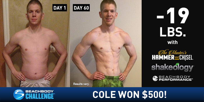 Hammer & Chisel Results: Cole Lost 19 Pounds in 60 Days | BODi