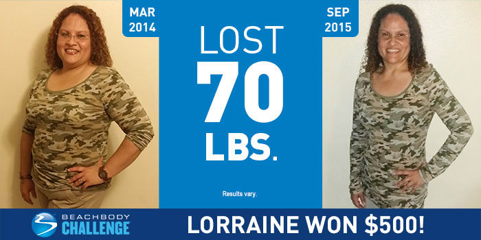 Lorraine Lost 70 Pounds And Won $500! | BODi