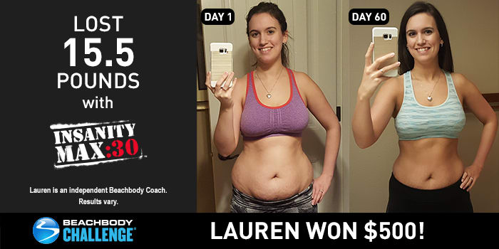 insanity max 30 results women before and after