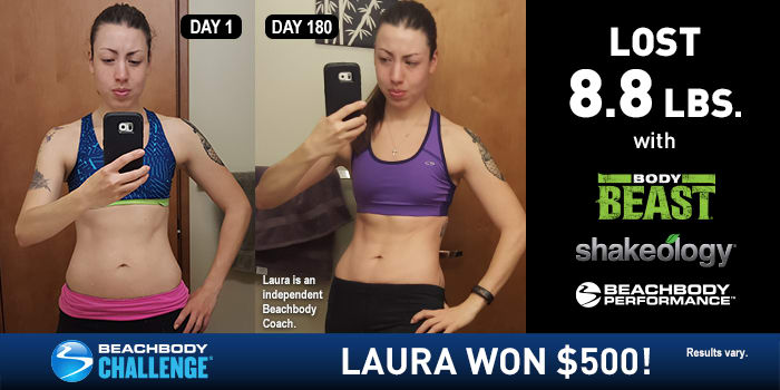 Body Beast Results: Laura Lost 8.8 Pounds and Won $500!