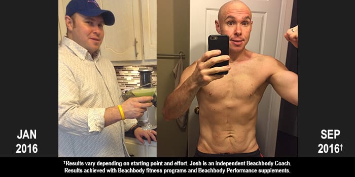 Beachbody Results: Josh Lost 92 Pounds in Eight Months!