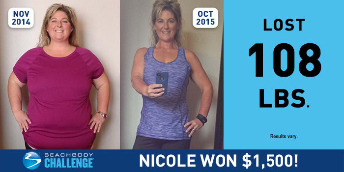 Nicole Lost 108 Pounds and Won 1 500 BODi