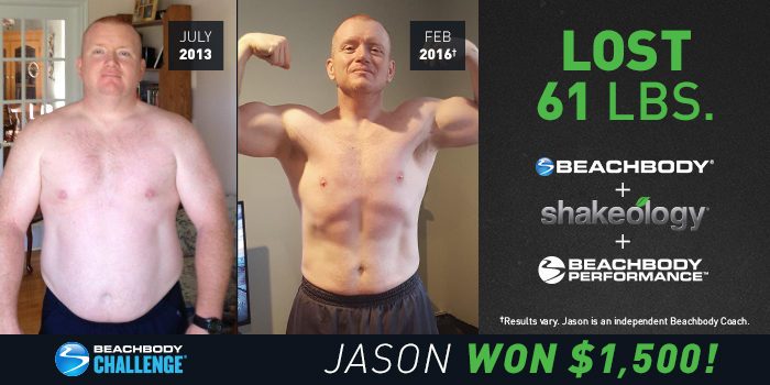 Beachbody Results: Jason Lost 61 Pounds and Won $1,500! | The Beachbody ...