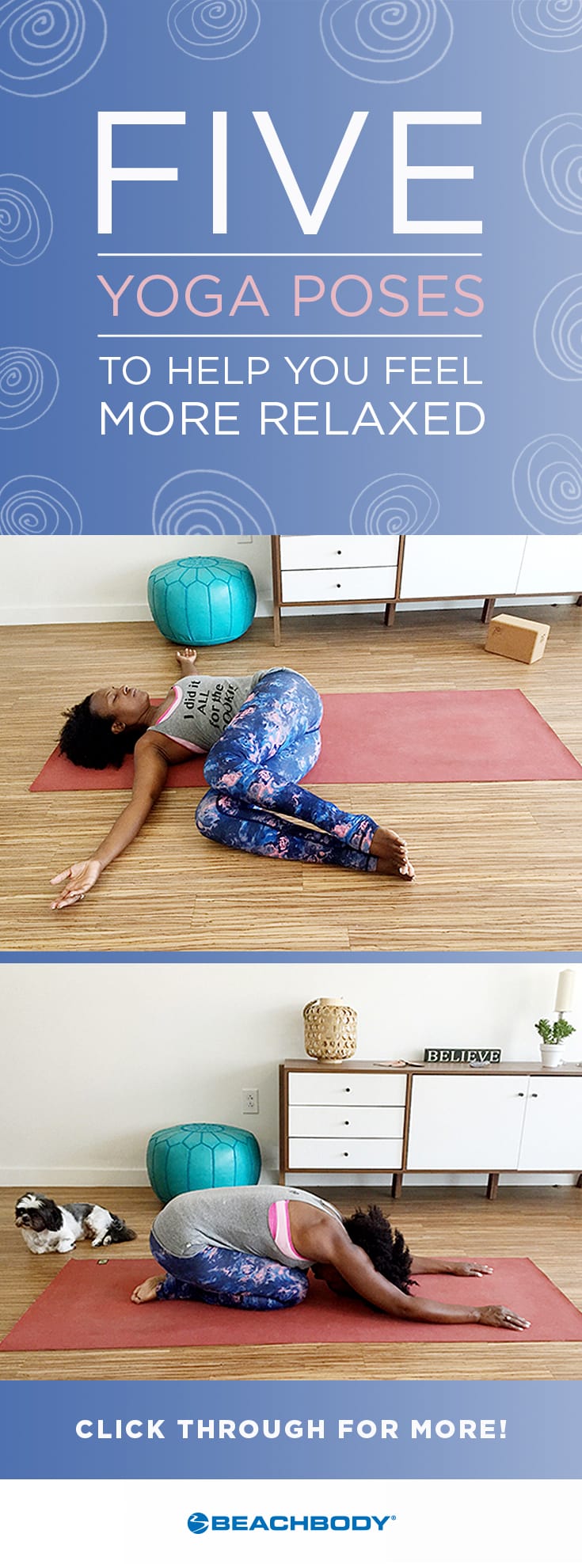 Yoga Poses to Help You Feel More Relaxed