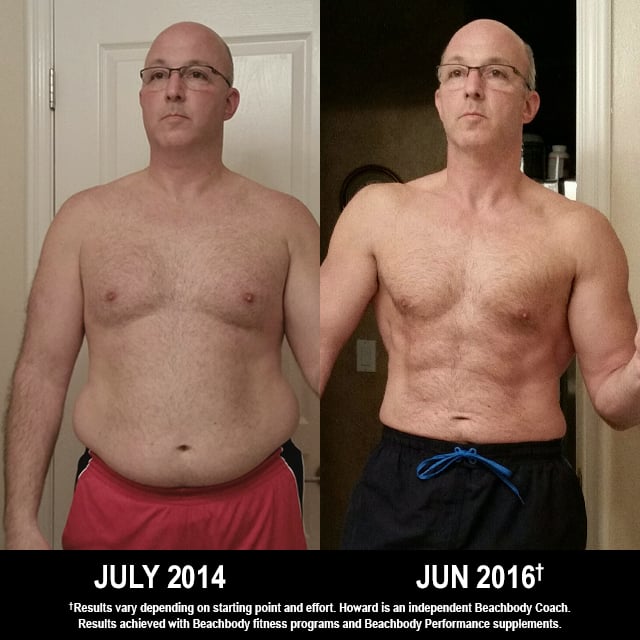 Beachbody Results: Howard Lost 51 Pounds with Beachbody, Shakeology, and Beachbody Performance!