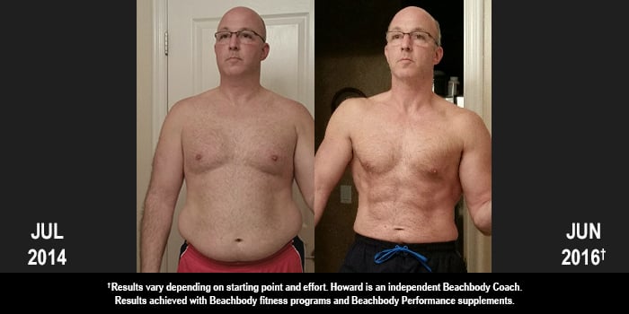 Beachbody Results: Howard Lost 51 Pounds with Beachbody, Shakeology, and Beachbody Performance!