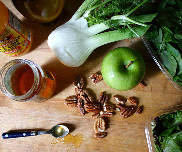 apple fennel salad