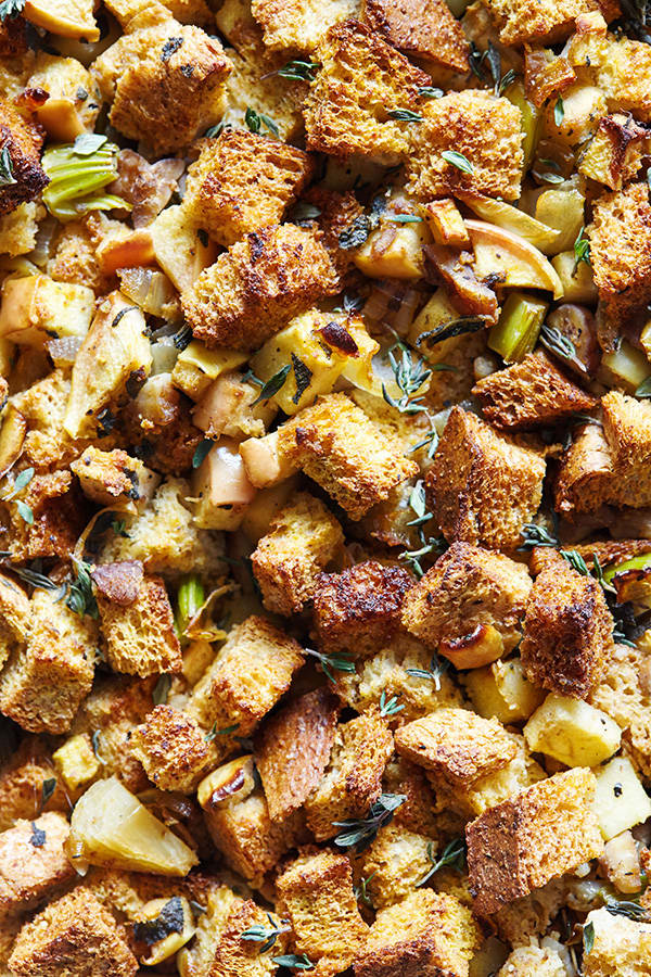 Apple and Chestnut Stuffing Recipe