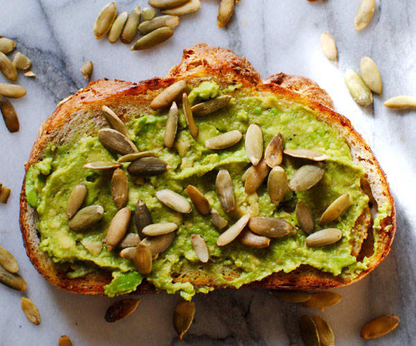 Avocado Toast with Pumpkin Seeds | BeachbodyBlog.com