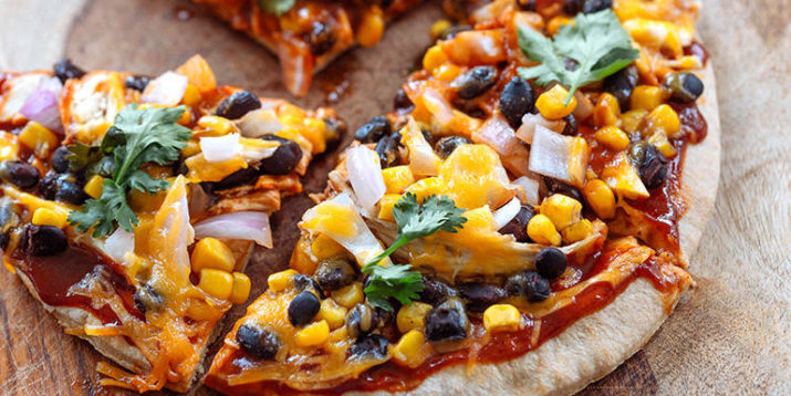 BBQ Chicken Flatbread Pizza